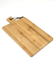 bamboo cutting board (wood, 14 x71/2 x1/2)
