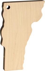 vermont shape cutting board (8" high)