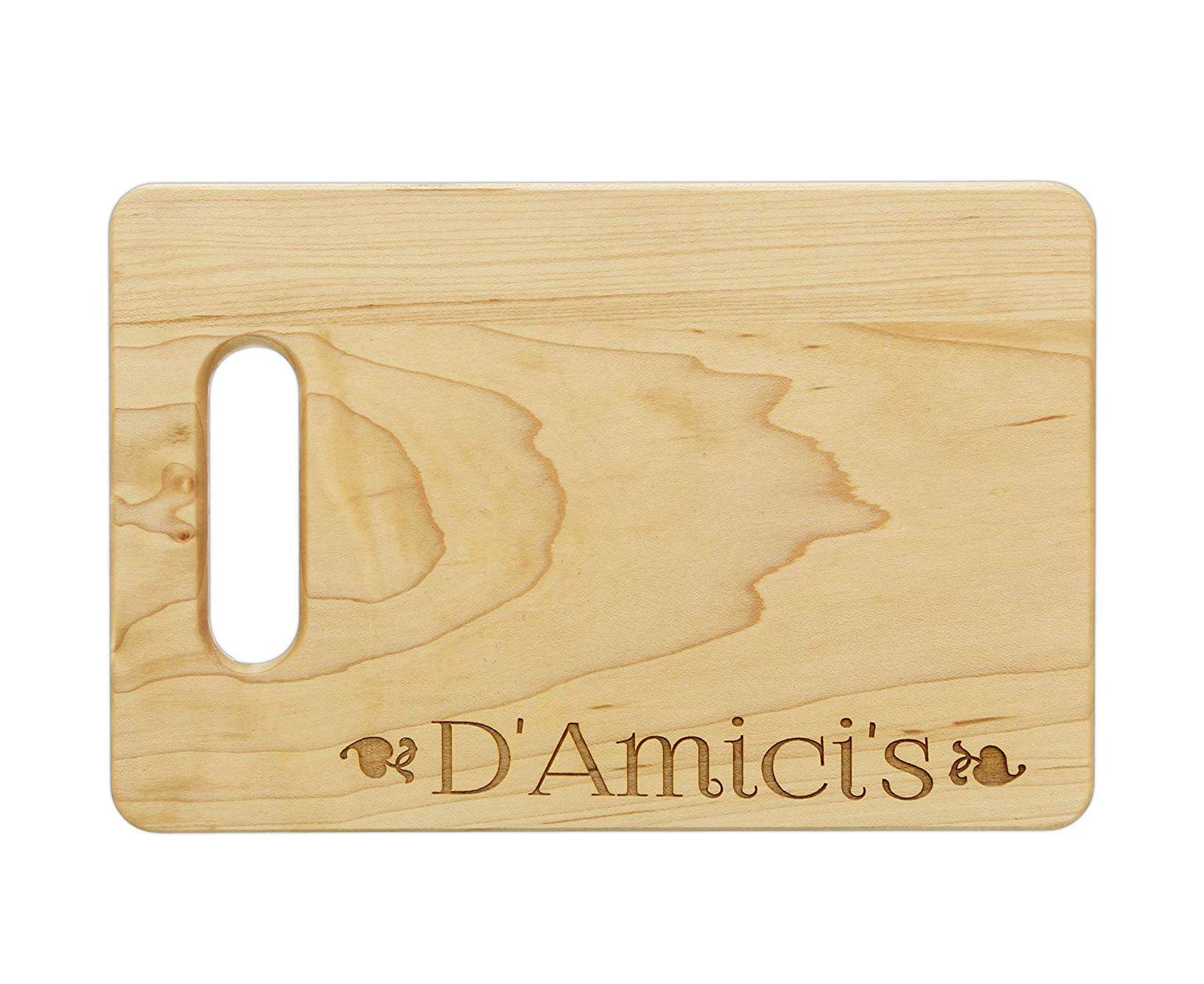 Personalized Engraved Cutting Board (Maple, 9")