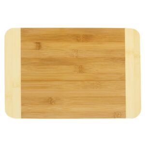 home basics bamboo kitchen (natural) cutting board, 11.75" l x 7.87" w x 0.50" h