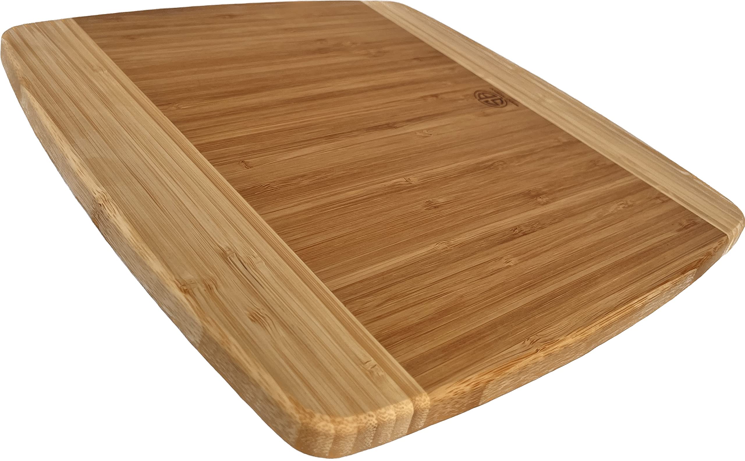 Simply Bamboo CBN112 Napa Bamboo Wood Cutting Board for Kitchen | Chopping Board | Carving Vegetables, Fruits, Meat - 12'' x 12" x 0.75"