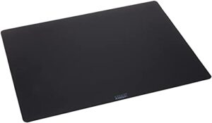 joseph joseph worktop saver glass cutting board and serving board heat resistant, 15.8-in x 19.7-in, black