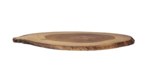 lipper international teak slab serving/cutting board