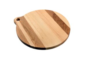 labell boards 12-inch round maple cutting board, 12x0.75'', l12000