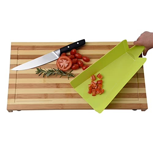 Hatillu - Premium Bamboo Wooden 21” x 11” Stove Top Cutting Board, for Gas or Electric Stovetop Sink Cover, RV Kitchen Chopping Block, with Juice Grooves, Adjustable Legs & Foldable Cooktop Board