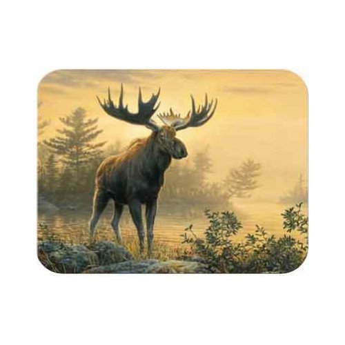 Tuftop McGowan Northwoods Moose Cutting Board, Multicolor