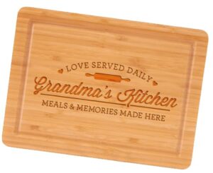 personalised grandma's kitchen wood cutting board,custom cutting board, grandma gift, mothers day gift,personalized cheese board, gift for her, kitchen decor, custom chopping board, cheese board