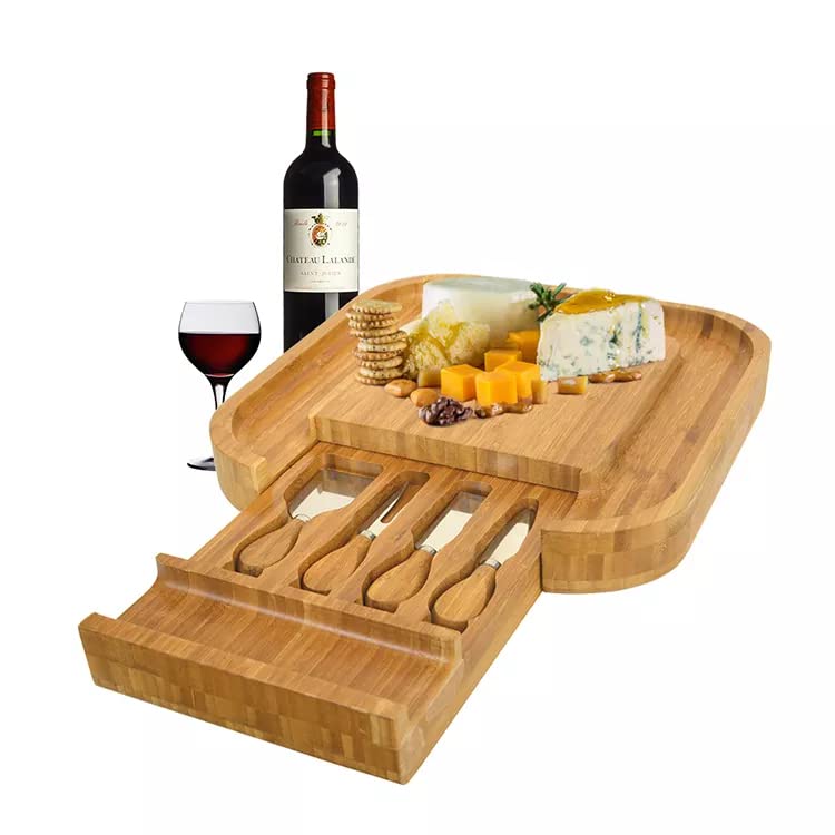 Charcuterie Board Gifts Home Decor Kitchen Items Essentials Set House Unique Gadgets for Anniversary Couples Birthday Cheese Board Christmas