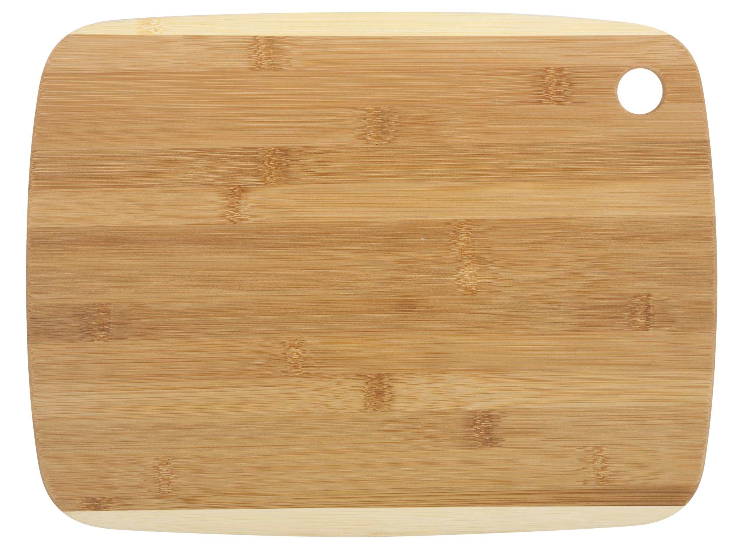 Core Bamboo Classic 2-Tone Cutting Board Combo Pack, Medium/Large