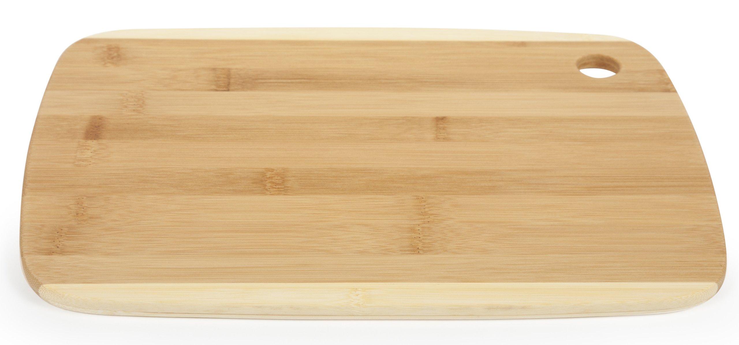 Core Bamboo Classic 2-Tone Cutting Board Combo Pack, Medium/Large