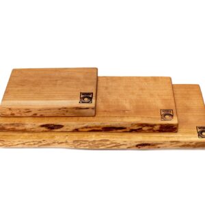 Single Live Edge Wood Cutting Board (Large)