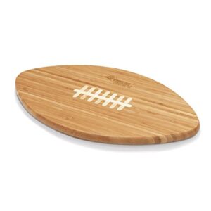 carolina panthers bamboo touchdown cutting board