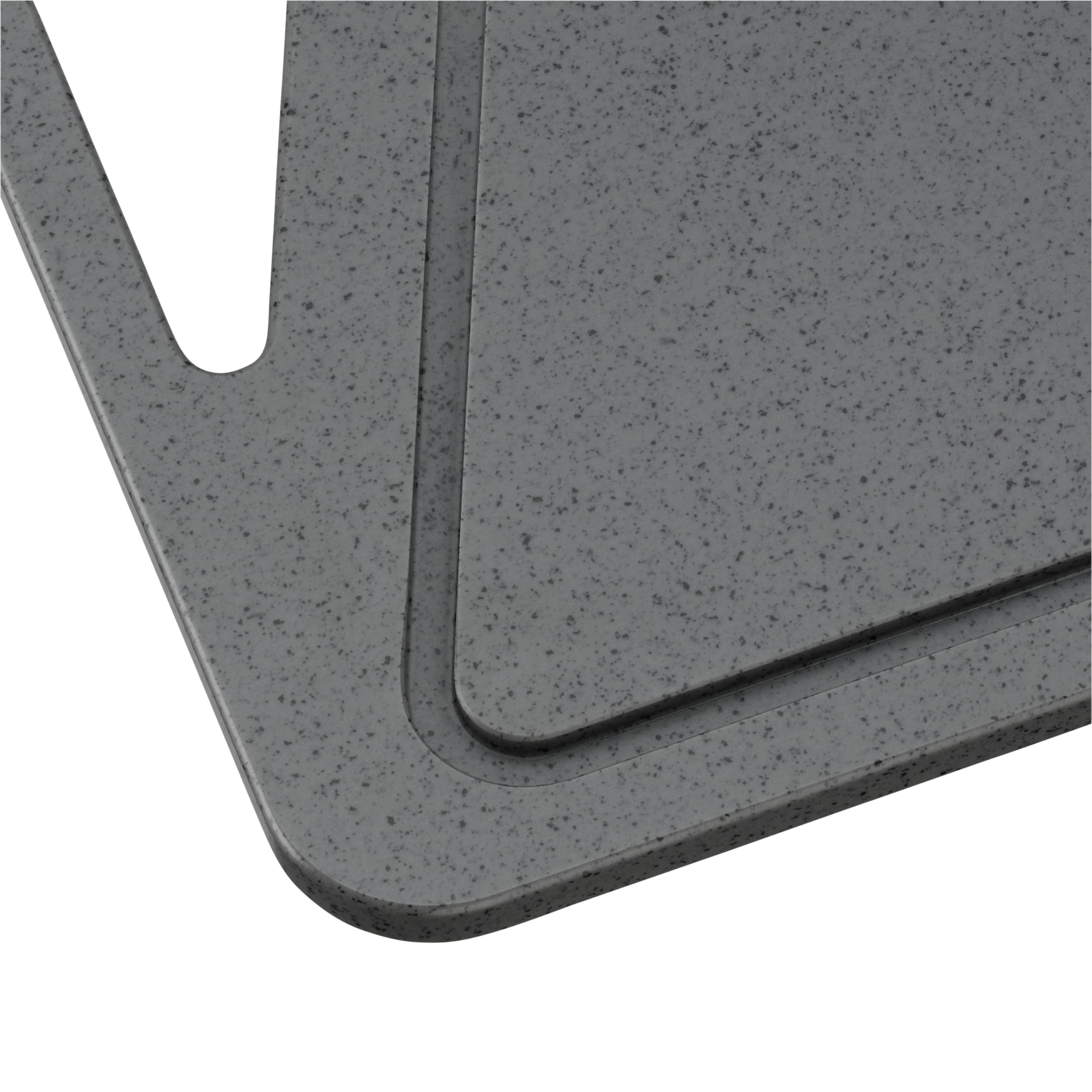 WMF Cutting Board, Stainless Steel, Grey, 38 x 25 cm