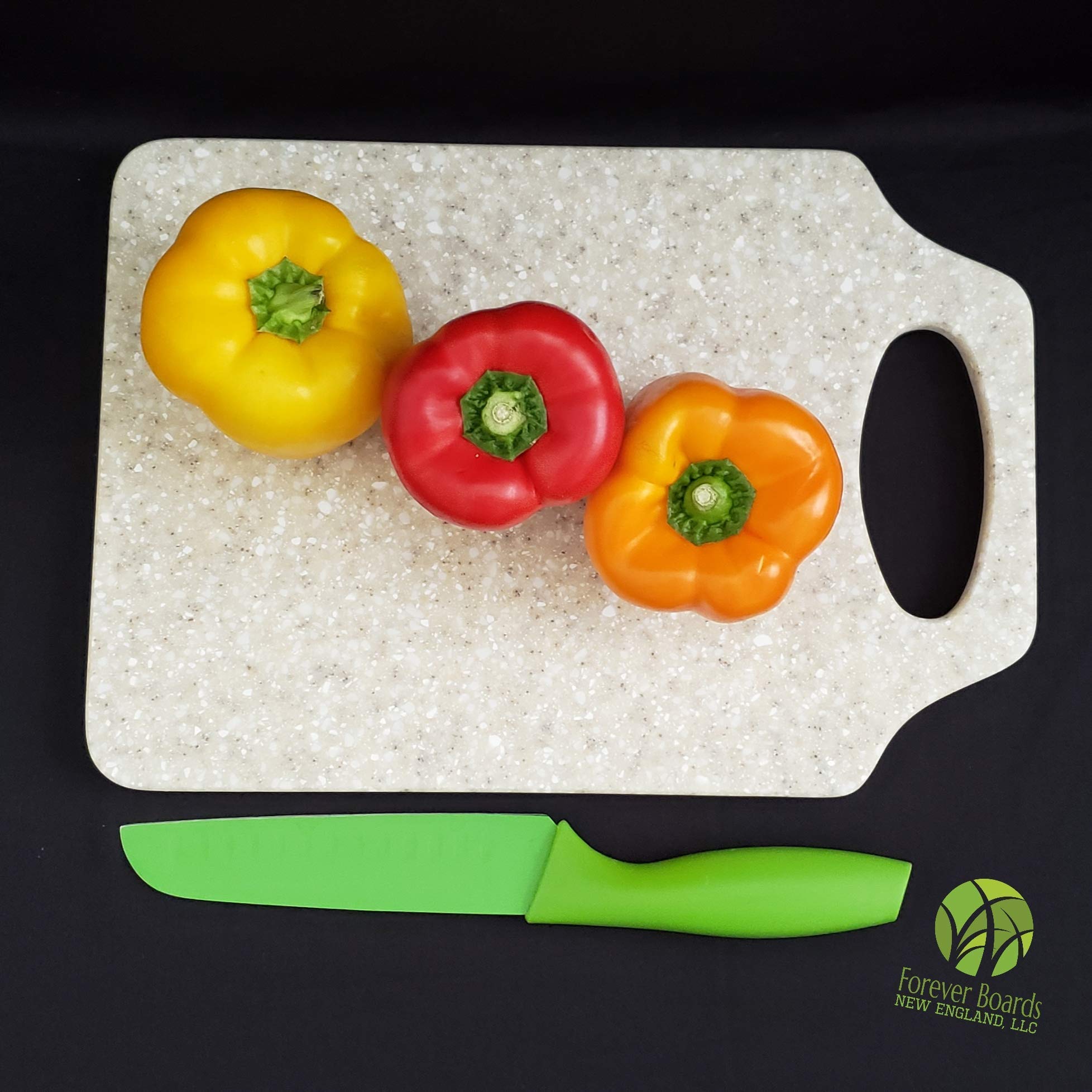 Handi Reclaimed Solid Surface (I.e. Corian) Cutting Board and Serving Board