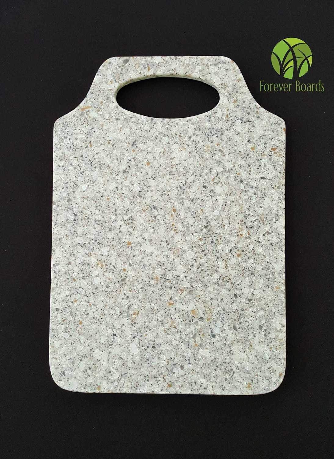 Handi Reclaimed Solid Surface (I.e. Corian) Cutting Board and Serving Board