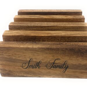 Tierra de Fuego | Personalized Handmade Base/Rack/Organizer made from Real Parota wood for Chopping/Meats/BBQ Boards