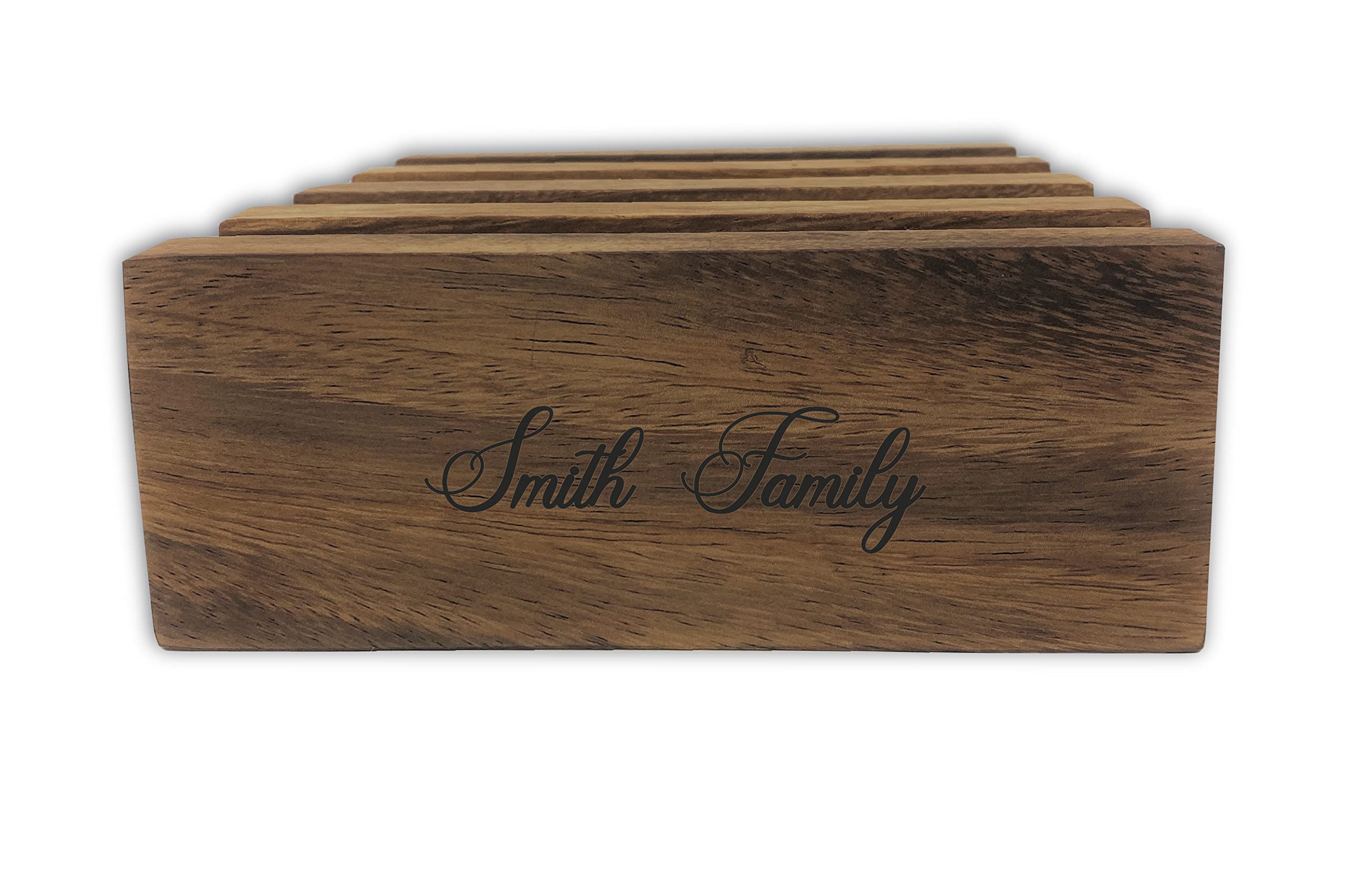 Tierra de Fuego | Personalized Handmade Base/Rack/Organizer made from Real Parota wood for Chopping/Meats/BBQ Boards