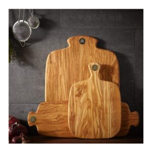 Berard RACINE Olivewood Handle Cutting Board, One Size