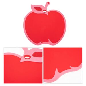 Luxshiny Large Cutting Board Fruit Chopping Board Small Cutting Boards Plastic Kitchen Cutting Boards for Vegetable Fruit Bread Chopping Boards Fruit- Shaped Serving Board