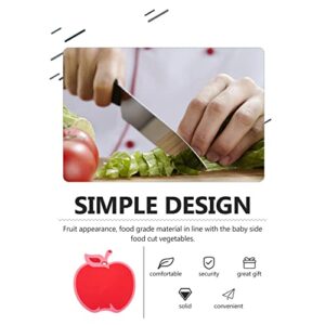 Luxshiny Large Cutting Board Fruit Chopping Board Small Cutting Boards Plastic Kitchen Cutting Boards for Vegetable Fruit Bread Chopping Boards Fruit- Shaped Serving Board