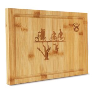 wooden cutting boards for kitchen 12*8 cutting board with juice groove stranger merchandise gifts for friends christmas gifts