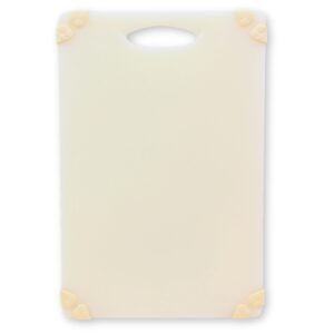 tablecraft products cbg1218awh cutting board,"grippy", 12" x 18" x 1/2", color coded white