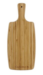 cuisinart cwb-14b 14" bamboo cutting board, brown