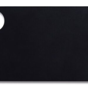 ARCOS Cutting Board 9x5 Inch Resin and Cellulose Fibre 240x140 mm. 306 gr. Chopping Board. Series Tablas. Color Black