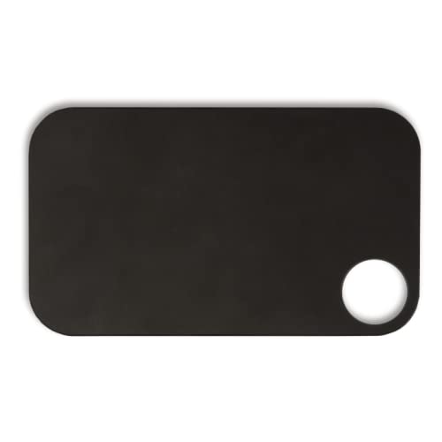 ARCOS Cutting Board 9x5 Inch Resin and Cellulose Fibre 240x140 mm. 306 gr. Chopping Board. Series Tablas. Color Black