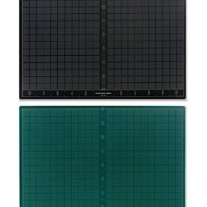 Pacific Arc Double Sided Self Healing Cutting Mat - Thick and Durable Vinyl Rotary Cutting Mat for Sewing - Perfect Fabric Cutting Mat & Scrapbook Paper Cutting Mat (18"x24")