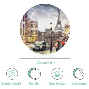 Eiffel Tower in Paris Cutting Board Personalized Chopping Board Cutting Mat Serving Boards Tableware Kitchen Decorative