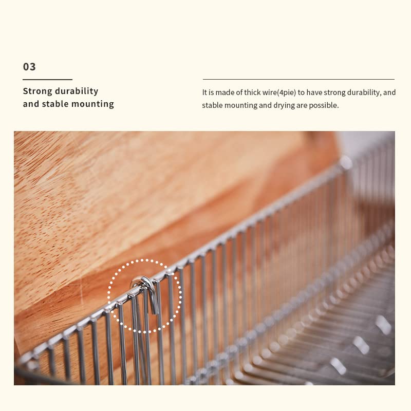 Stainless Cup and Chopping Board Rack from Korea