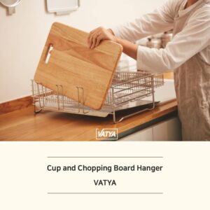 Stainless Cup and Chopping Board Rack from Korea