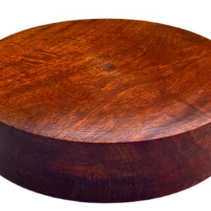 Butcher Block Handcrafted Butcher Block Cutting Board Cutting Boards Wood Barker Butchers Block Round Chopping Boards 9 Inches Diameter Height 2 Inch Cutting Board 22cm X 22cm X 5cm)