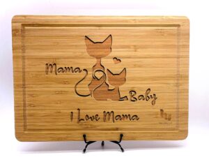 personalized gifts for mom kitchen, cutting board, custom engraved serving platter, customized mom and grandma gift, decor for mother's kitchen, engraved kitchen sign, different design options