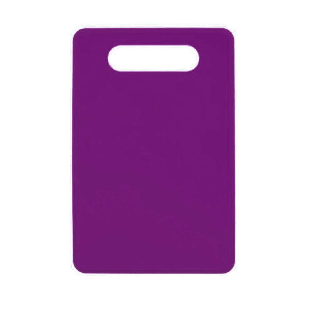 Kitchen Chopping Block Solid Color Non-slip Cutting Plate Board Cooking Tool - Purple ruiycltd