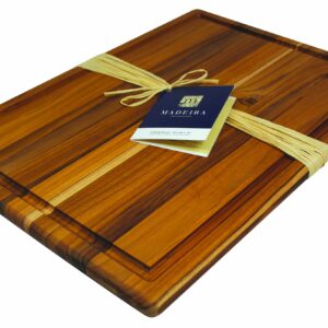 Madeira Provo Teak Edge-Grain, Carving Board - 12" x 18"