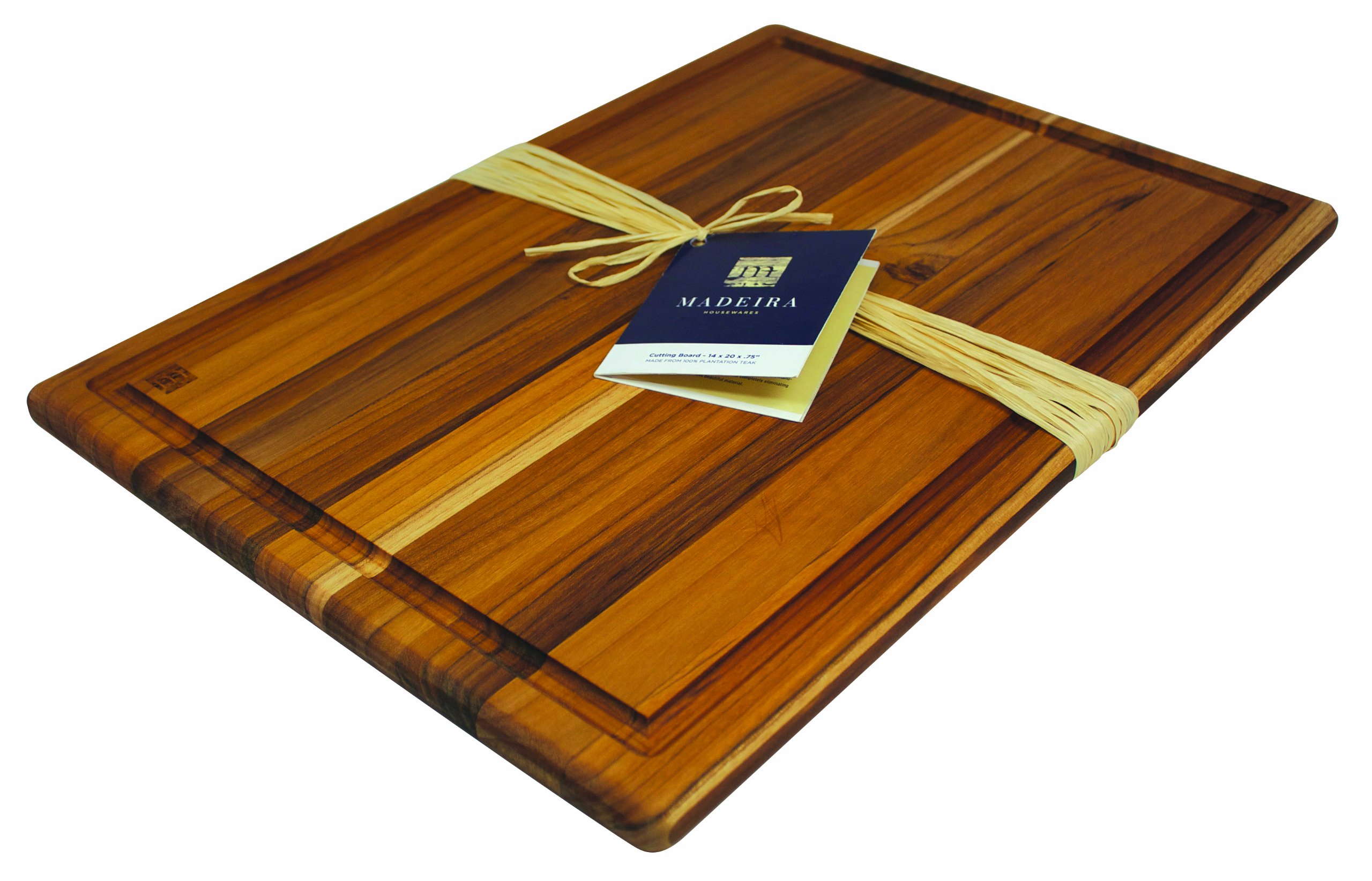 Madeira Provo Teak Edge-Grain, Carving Board - 12" x 18"