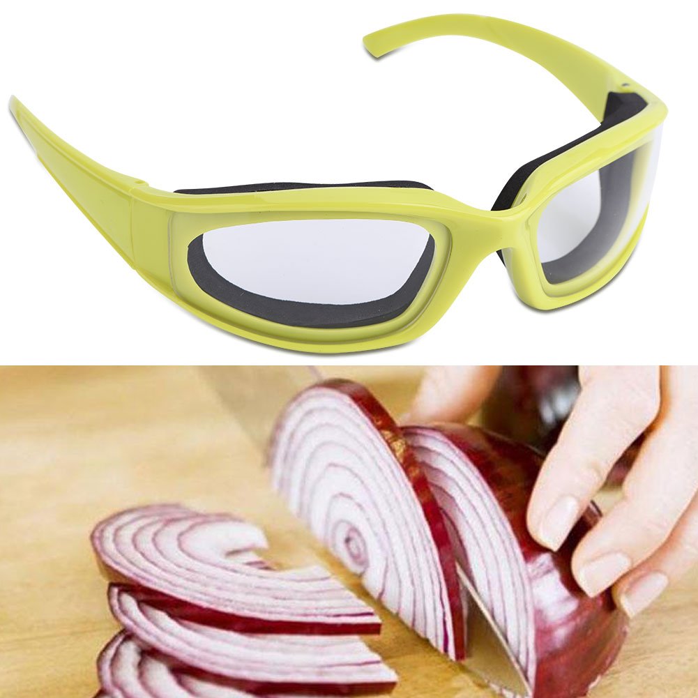 Onion Goggles Tears Onion Glasses Cutting Chopping Eye Protect Onion Cutting Goggles, Remove Fumes/Smoke/Steam/Vegetable Irritations, Cooking BBQ Kitchen Goggle for Cutting