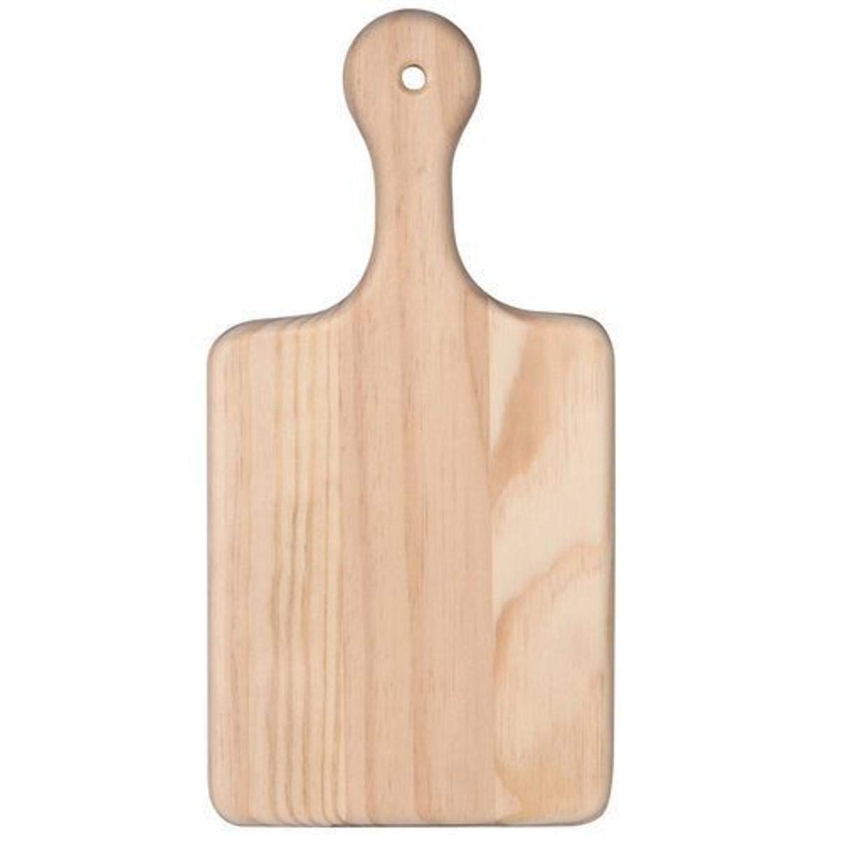 American Metalcraft BB816 Board, Heavy Rubber Wood, Large, 8" W, 10" L, Wood