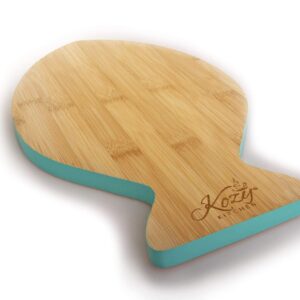 Premium Bamboo Cutting Board, Cheese board, Charcuterie, Serving Platter, By Kozy Kitchen- protective, Stylish, Eco-friendly Great for Parties