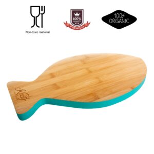 Premium Bamboo Cutting Board, Cheese board, Charcuterie, Serving Platter, By Kozy Kitchen- protective, Stylish, Eco-friendly Great for Parties