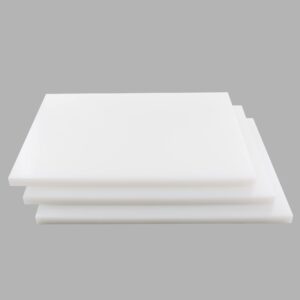 hakka 24" x 18" x 1" 3-board white cutting board system