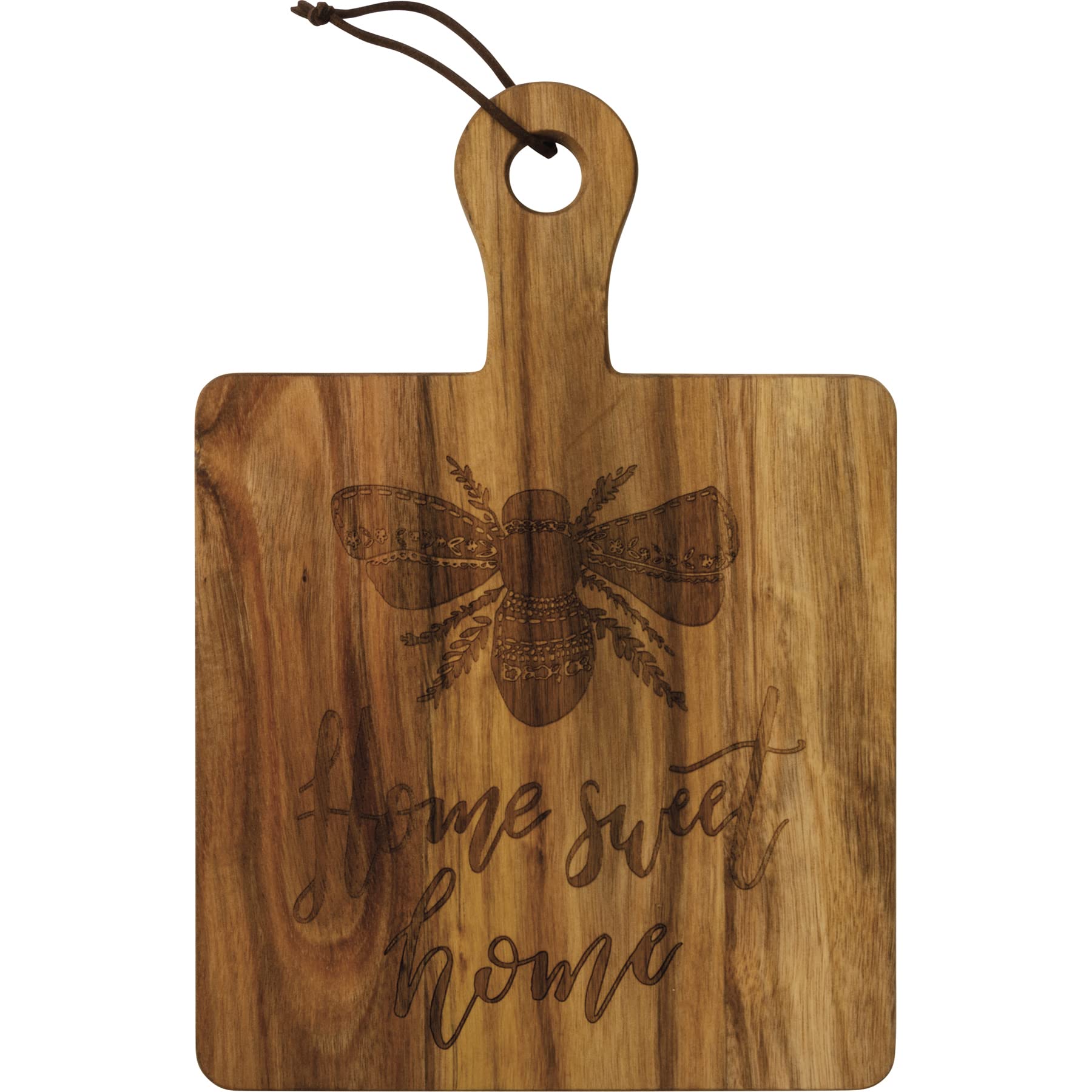 Primitives by Kathy Home Sweet Home Bee Themed Wooden Cutting Board