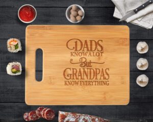grandpa gift, gift for grandpa, grandpa's kitchen, grandpa cutting board, personalized cutting board, cutting board for grandpa for men