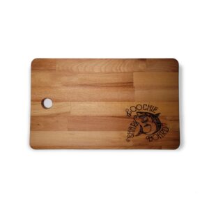 Shark Coochie Board Personalized Beech Engraved Cutting Board