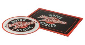 harley-davidson motorcycles cutting board set, tempered glass, set of two