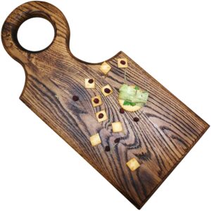 cusinium handcrafted oak serving board cu-5