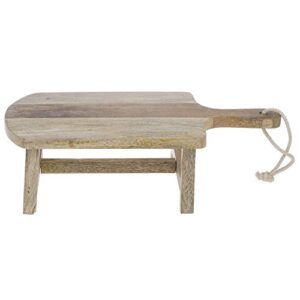 hubert cutting board riser rectangular mango wood - 15 4/5"l x 9"w x 4 3/5"h