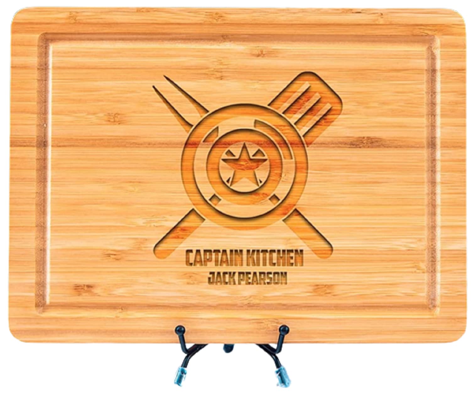 Captain father Kitchen, Dad Cutting Board, Chef Daddy, The Best Dad Ever, Customized Cutting Board for Dad, King of the Grill, Father’s Day Gift, Dad Birthday cutting board, BBQ Gifts